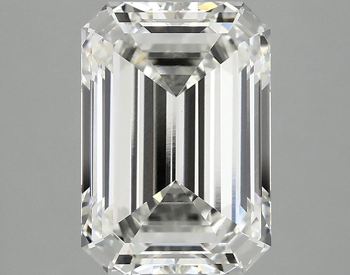 3.07 Carat Emerald Shaped Ideal Cut VS1 IGI Certified Lab Grown Diamond