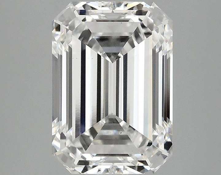 3.2 Carat Emerald Shaped Ideal Cut VS1 IGI Certified Lab Grown Diamond