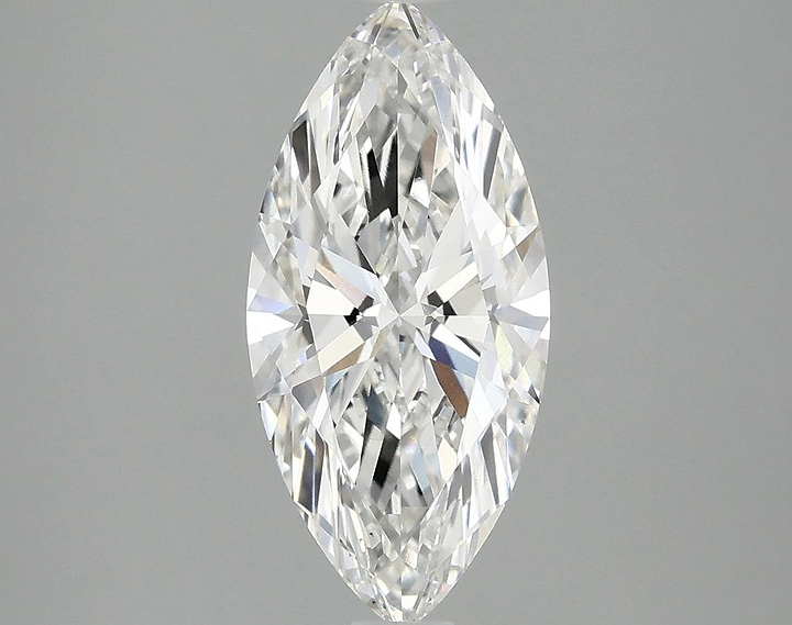 2.1 Carat Marquise Shaped Excellent Cut VS1 IGI Certified Lab Grown Diamond