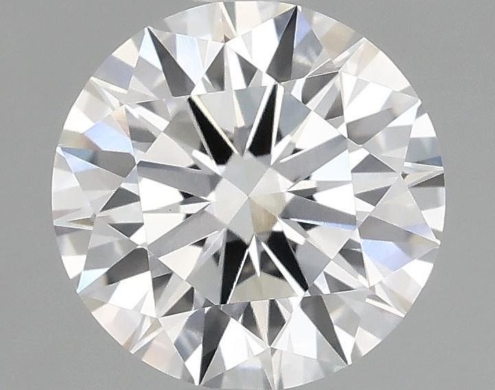 1.54 Carat Round Shaped Ideal Cut VVS2 IGI Certified Lab Grown Diamond