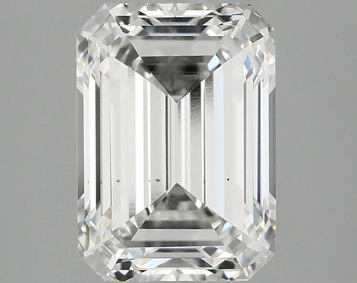 3.03 Carat Emerald Shaped Ideal Cut VS2 IGI Certified Lab Grown Diamond