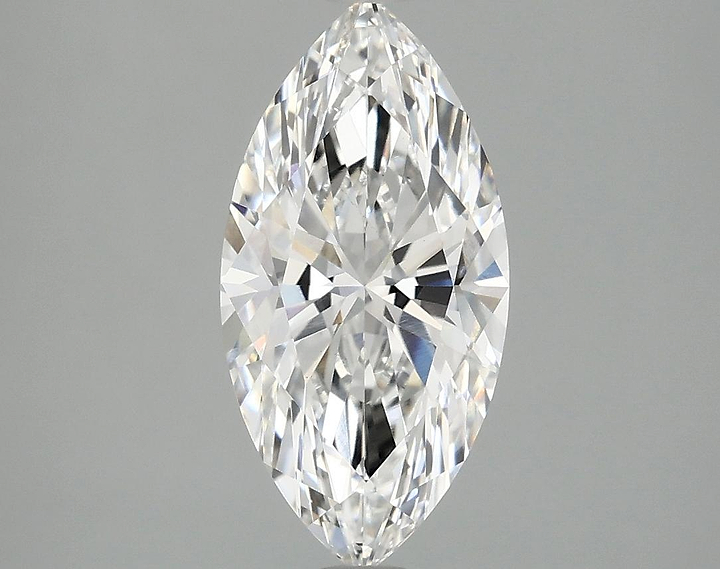 2.04 Carat Marquise Shaped Ideal Cut VS1 IGI Certified Lab Grown Diamond