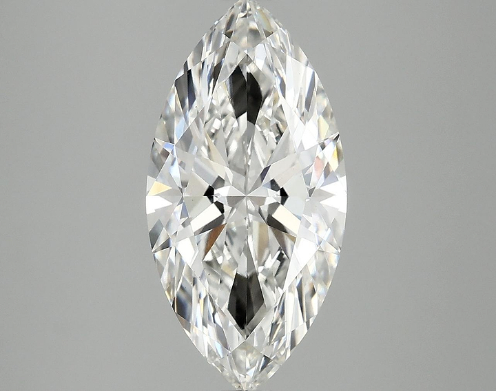 3.07 Carat Marquise Shaped Ideal Cut VS1 IGI Certified Lab Grown Diamond