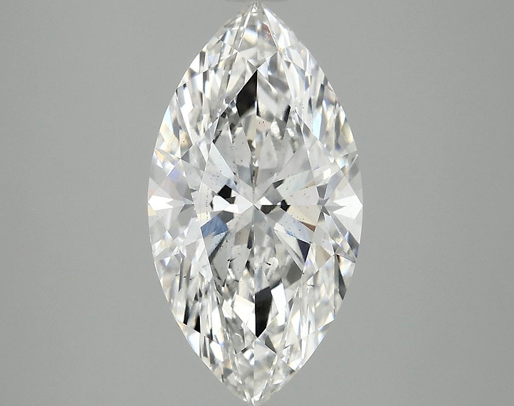 3.07 Carat Marquise Shaped Excellent Cut SI1 IGI Certified Lab Grown Diamond