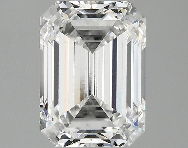 2.09 Carat Emerald Shaped Excellent Cut VS2 IGI Certified Lab Grown Diamond