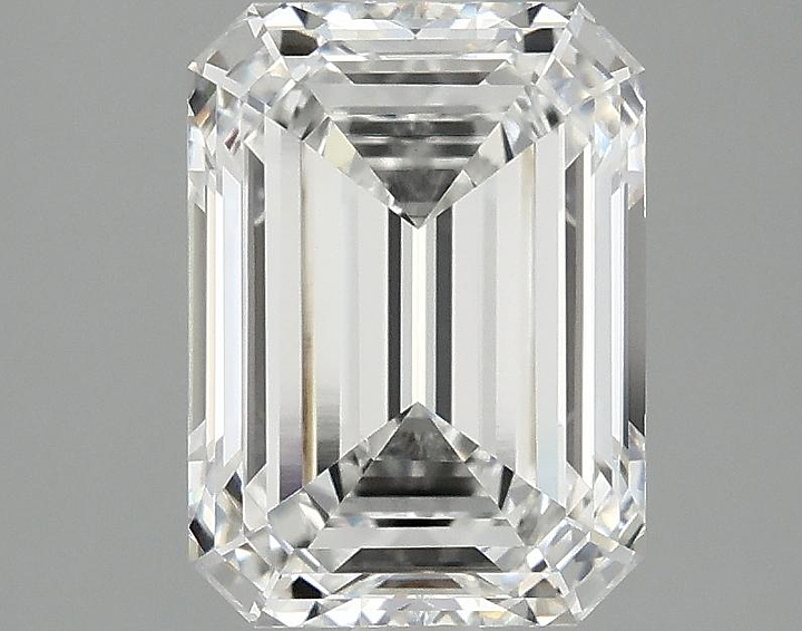2.58 Carat Emerald Shaped Excellent Cut VS1 IGI Certified Lab Grown Diamond