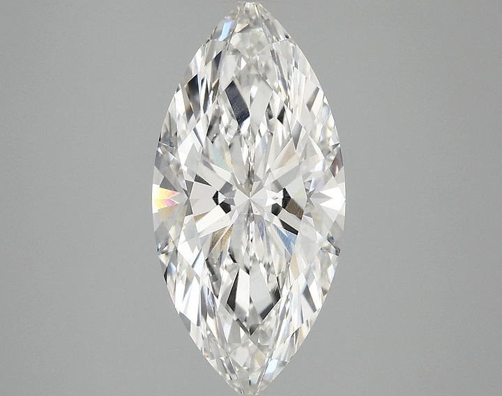 3.07 Carat Marquise Shaped Excellent Cut VS1 IGI Certified Lab Grown Diamond