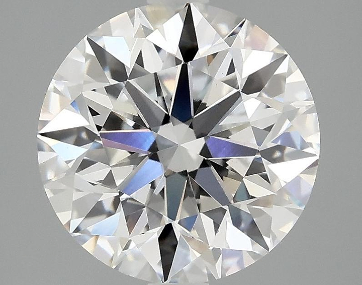 3.05 Carat Round Shaped Excellent Cut VS1 IGI Certified Lab Grown Diamond