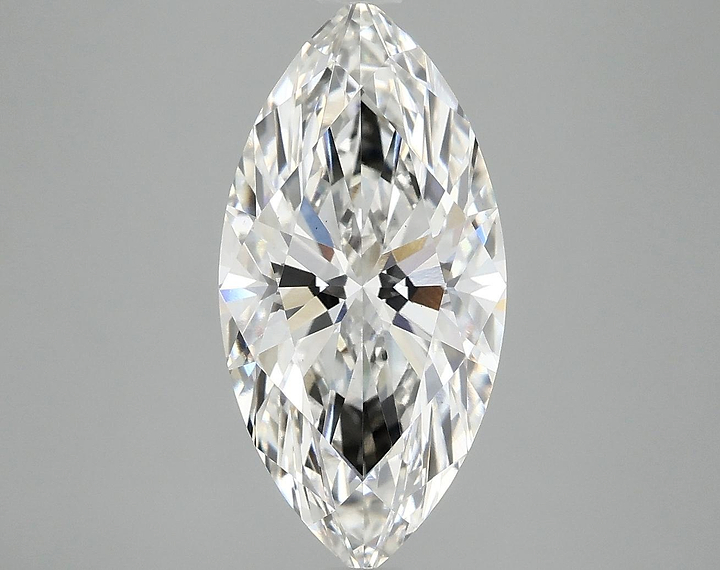 3.51 Carat Marquise Shaped Ideal Cut VS1 IGI Certified Lab Grown Diamond