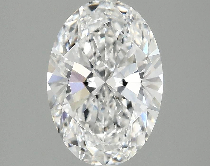 2.0 Carat Oval Shaped Ideal Cut VVS2 IGI Certified Lab Grown Diamond