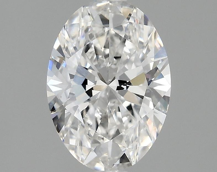 1.24 Carat Oval Shaped Ideal Cut VVS2 IGI Certified Lab Grown Diamond