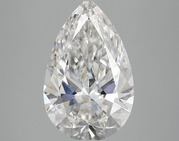2.96 Carat Pear Shaped Ideal Cut VS1 IGI Certified Lab Grown Diamond