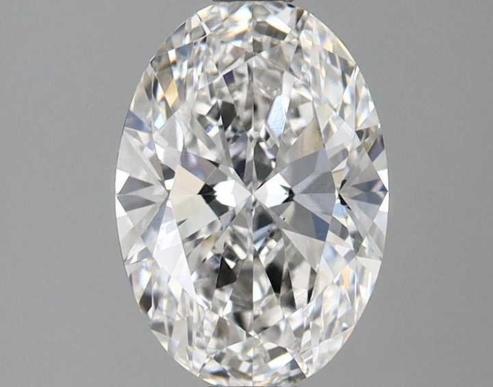 1.5 Carat Oval Shaped Ideal Cut VS2 IGI Certified Lab Grown Diamond