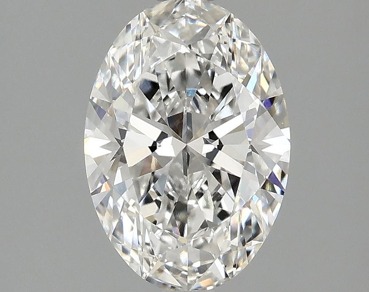 1.55 Carat Oval Shaped Ideal Cut VVS2 IGI Certified Lab Grown Diamond