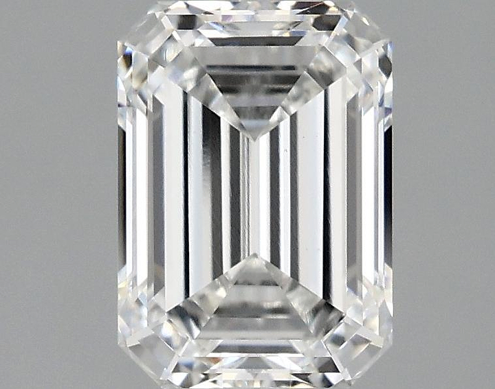 2.1 Carat Emerald Shaped Ideal Cut VS1 IGI Certified Lab Grown Diamond