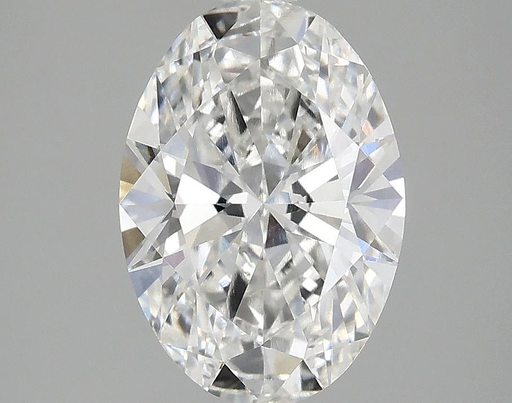 2.06 Carat Oval Shaped Ideal Cut VVS2 IGI Certified Lab Grown Diamond