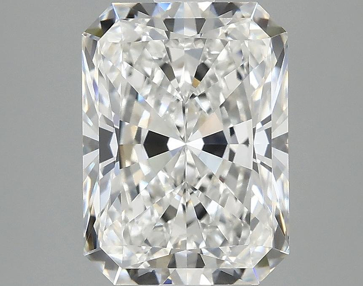 3.07 Carat Radiant Shaped Excellent Cut VVS2 IGI Certified Lab Grown Diamond