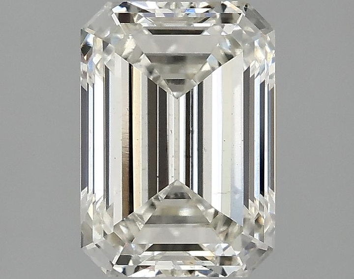 2.07 Carat Emerald Shaped Ideal Cut VS2 IGI Certified Lab Grown Diamond