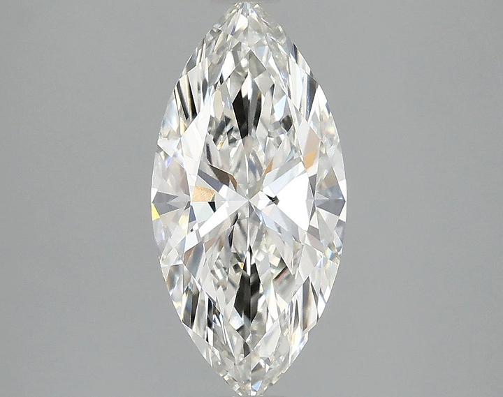 2.0 Carat Marquise Shaped Excellent Cut VVS2 IGI Certified Lab Grown Diamond
