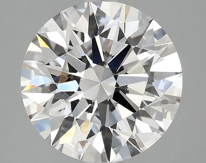 2.87 Carat Round Shaped Ideal Cut VVS2 IGI Certified Lab Grown Diamond