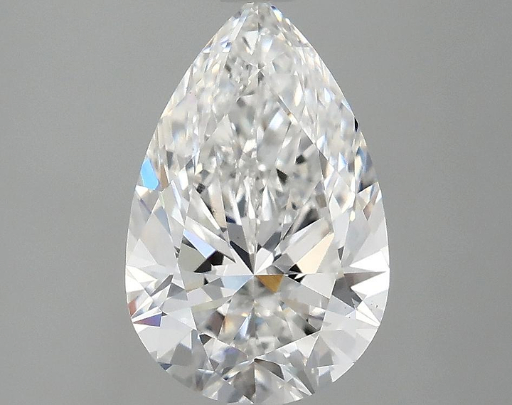 2.09 Carat Pear Shaped Ideal Cut VS1 IGI Certified Lab Grown Diamond
