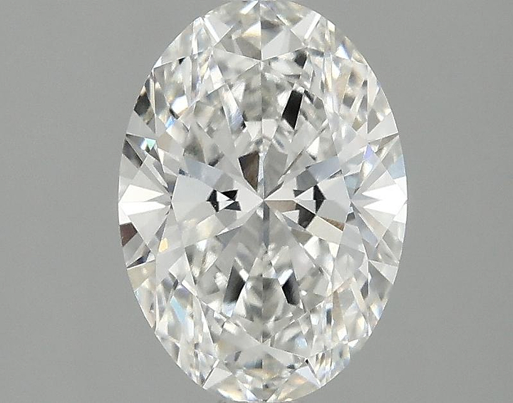 1.63 Carat Oval Shaped Ideal Cut VVS2 IGI Certified Lab Grown Diamond