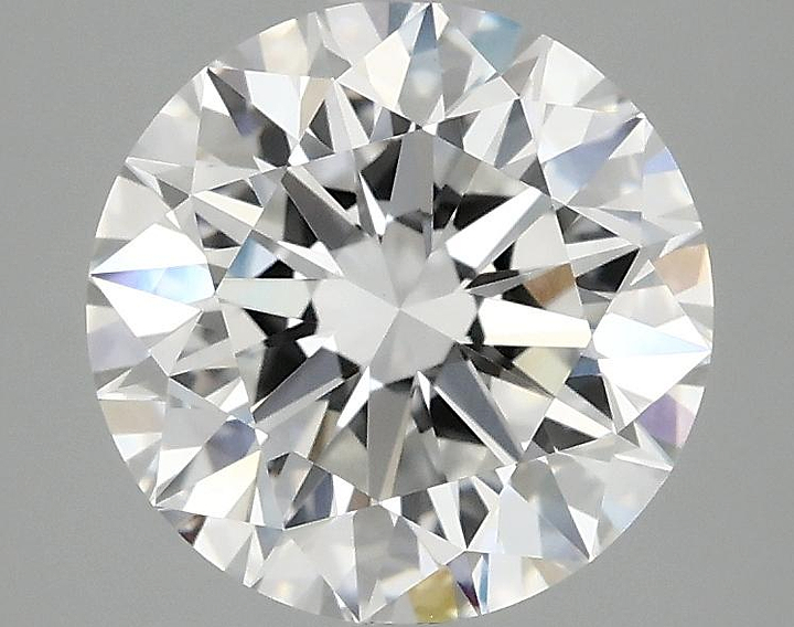 2.58 Carat Round Shaped Ideal Cut VVS2 IGI Certified Lab Grown Diamond