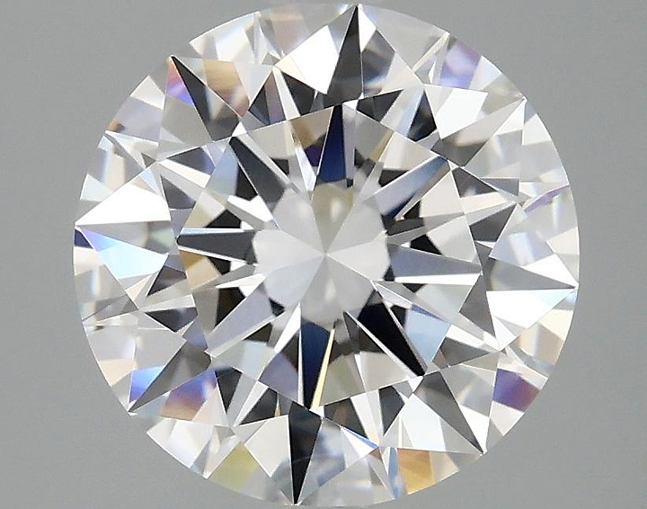3.09 Carat Round Shaped Ideal Cut VVS2 IGI Certified Lab Grown Diamond