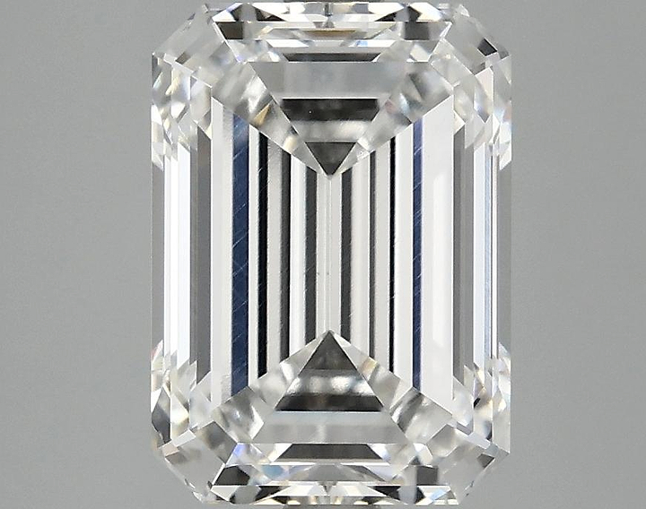 3.34 Carat Emerald Shaped Excellent Cut VS1 IGI Certified Lab Grown Diamond