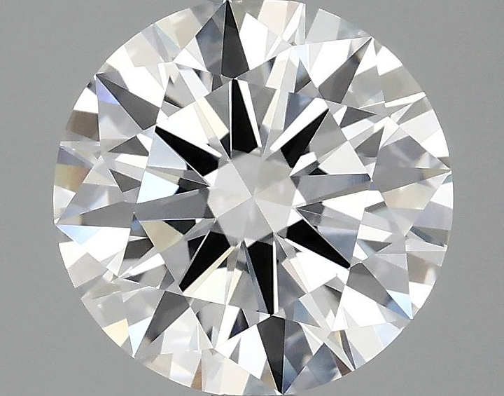 3.05 Carat Round Shaped Ideal Cut VVS2 IGI Certified Lab Grown Diamond