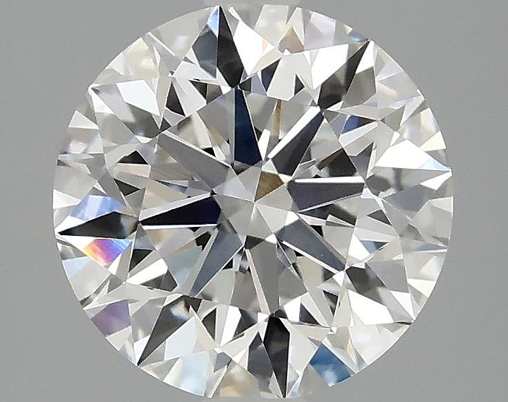 2.55 Carat Round Shaped Excellent Cut VVS2 IGI Certified Lab Grown Diamond