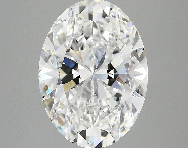 3.84 Carat Oval Shaped Excellent Cut VVS2 IGI Certified Lab Grown Diamond
