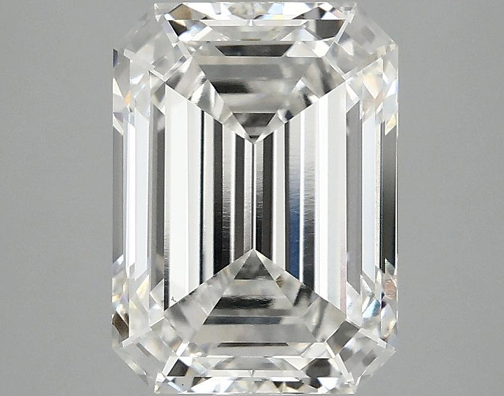 3.09 Carat Emerald Shaped Excellent Cut VS1 IGI Certified Lab Grown Diamond
