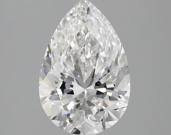 2.01 Carat Pear Shaped Excellent Cut VVS2 IGI Certified Lab Grown Diamond