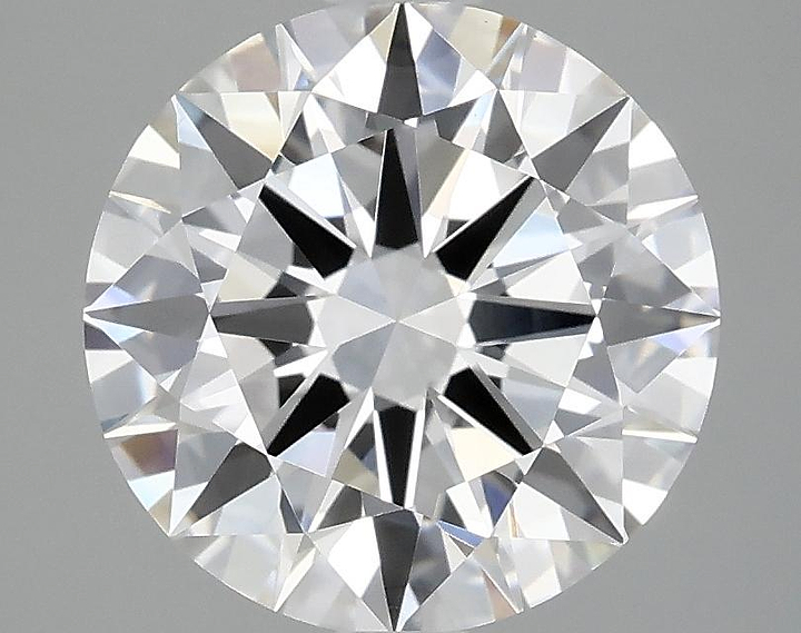 2.89 Carat Round Shaped Excellent Cut VVS2 IGI Certified Lab Grown Diamond