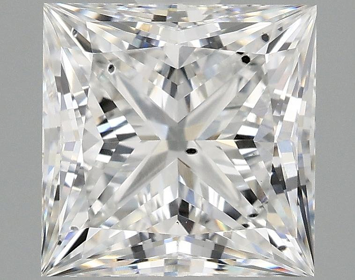 2.06 Carat Princess Shaped Ideal Cut SI1 IGI Certified Lab Grown Diamond