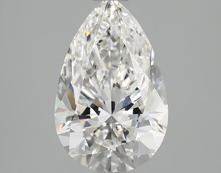2.1 Carat Pear Shaped Ideal Cut VVS2 IGI Certified Lab Grown Diamond