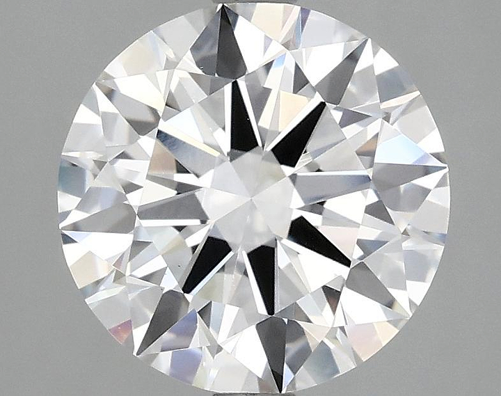 2.88 Carat Round Shaped Ideal Cut VS1 IGI Certified Lab Grown Diamond