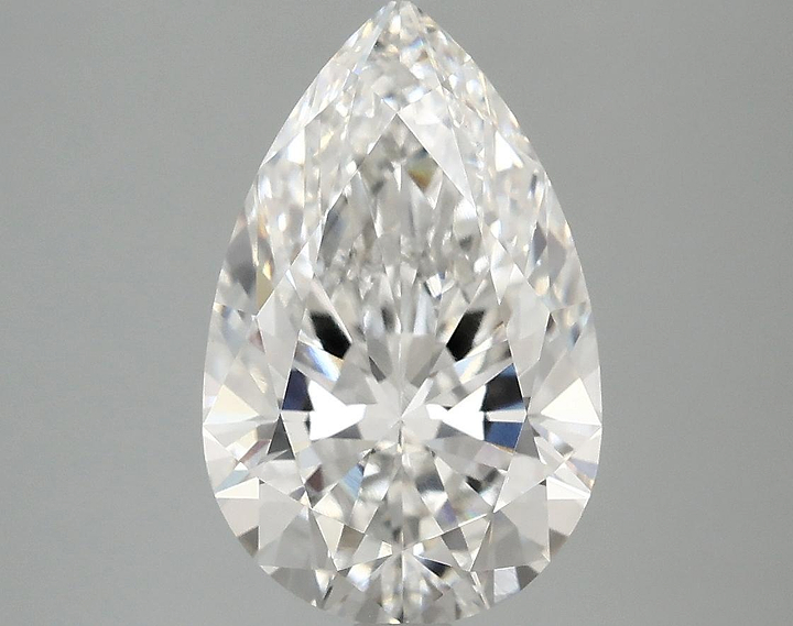 3.09 Carat Pear Shaped Ideal Cut VS1 IGI Certified Lab Grown Diamond