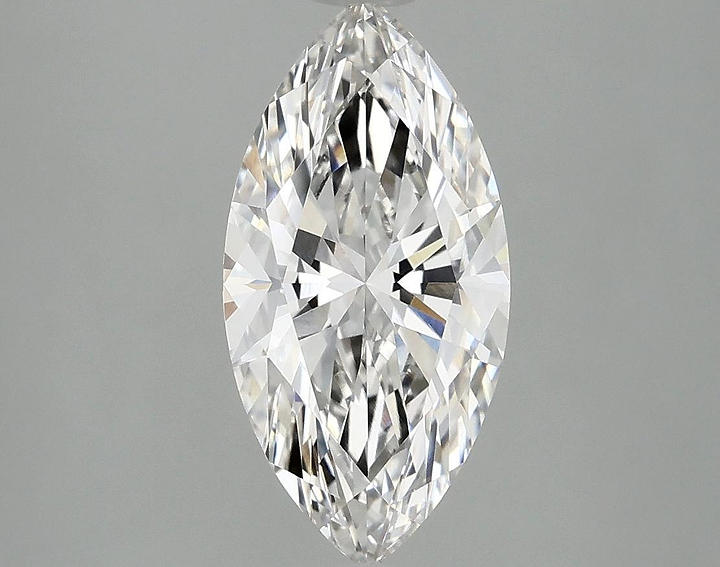 2.1 Carat Marquise Shaped Ideal Cut VVS2 IGI Certified Lab Grown Diamond