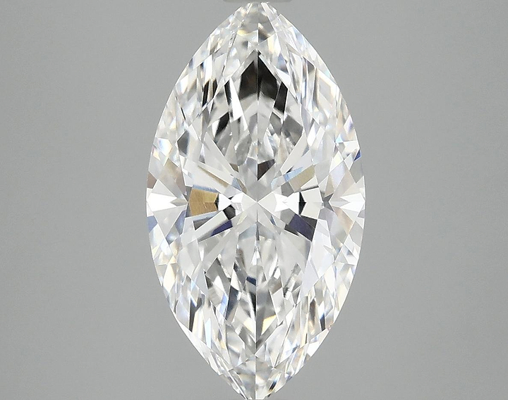 3.02 Carat Marquise Shaped Excellent Cut VS1 IGI Certified Lab Grown Diamond