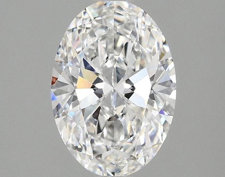 1.54 Carat Oval Shaped Ideal Cut VVS2 IGI Certified Lab Grown Diamond