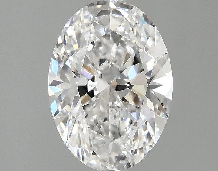 1.5 Carat Oval Shaped Ideal Cut VVS2 IGI Certified Lab Grown Diamond