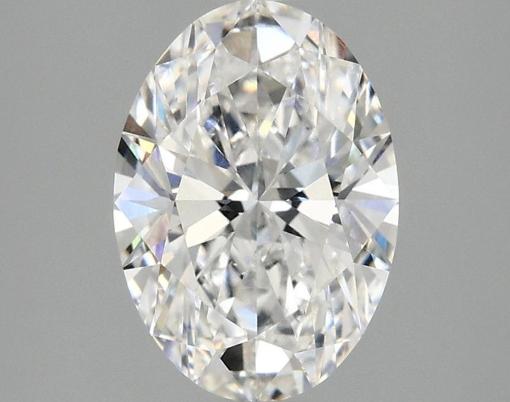 2.0 Carat Oval Shaped Ideal Cut VVS2 IGI Certified Lab Grown Diamond