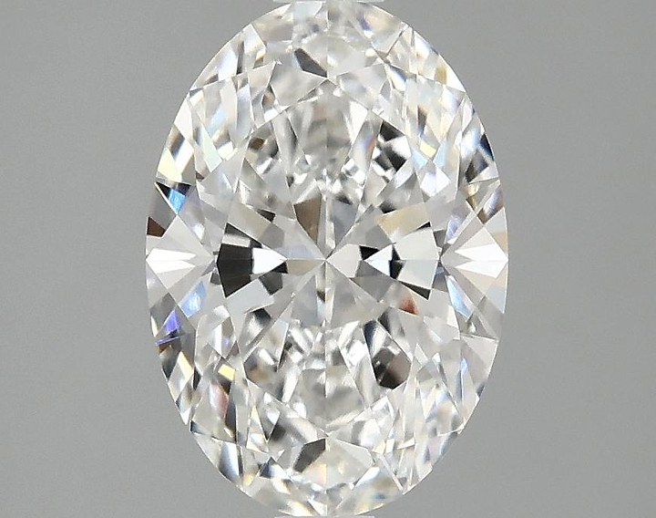 1.58 Carat Oval Shaped Ideal Cut VVS2 IGI Certified Lab Grown Diamond