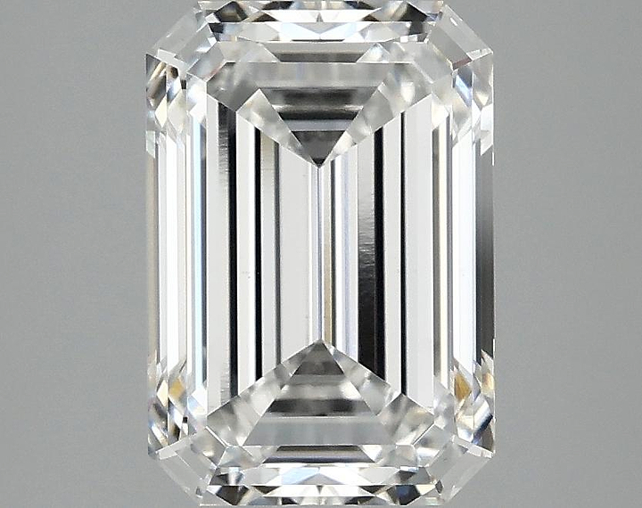 3.02 Carat Emerald Shaped Ideal Cut VS1 IGI Certified Lab Grown Diamond