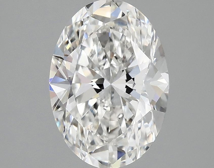 2.07 Carat Oval Shaped Ideal Cut VVS2 IGI Certified Lab Grown Diamond