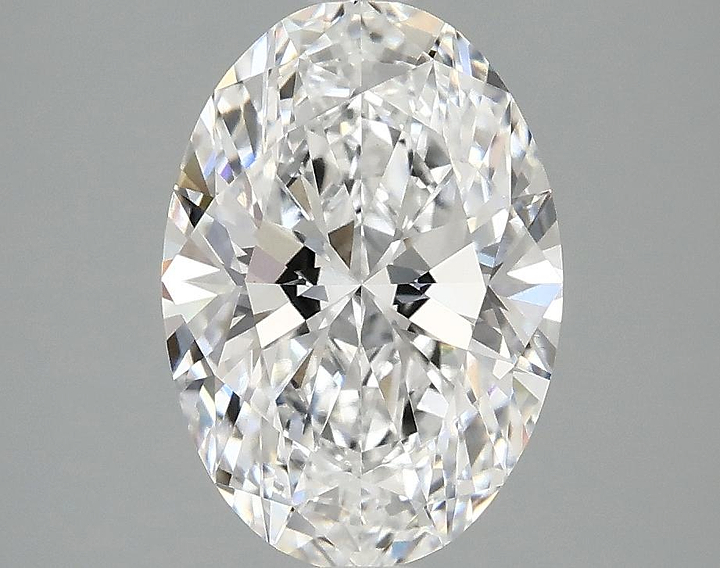 2.46 Carat Oval Shaped Ideal Cut VVS2 IGI Certified Lab Grown Diamond