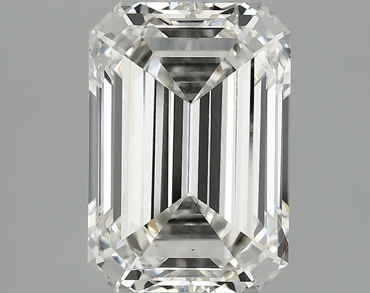 3.08 Carat Emerald Shaped Ideal Cut VS1 IGI Certified Lab Grown Diamond