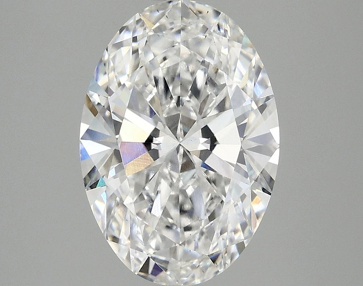 3.06 Carat Oval Shaped Ideal Cut VS2 GSI Certified Lab Grown Diamond